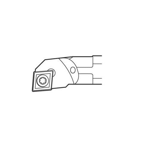 Seco Turning Internal Toolholder (Steel - Screw Lock - L Type) Left - AIMS Industrial Supplies