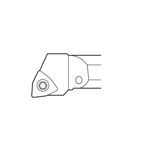 Seco Turning Internal Toolholder (Steel - Screw Lock - L Type) Right - AIMS Industrial Supplies