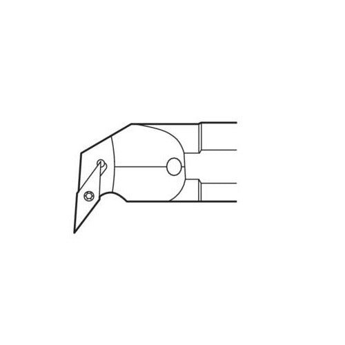 Seco Turning Internal Toolholder (Steel - Screw Lock - U Type) Left - AIMS Industrial Supplies