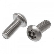 Security Button Post Torx Metal Thread Screw - Stainless Steel - AIMS Industrial Supplies