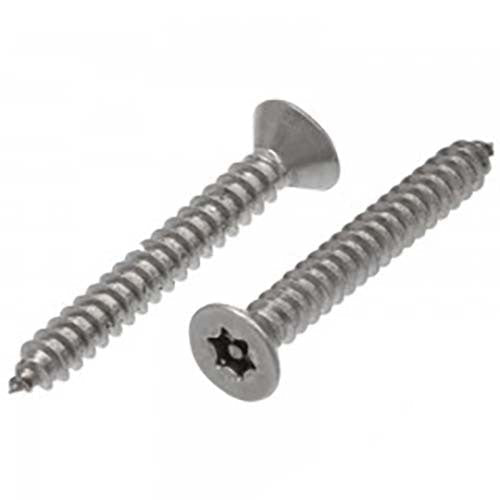 Security CSK Post Torx Self Tapping Screw 304 Stainless Steel - AIMS Industrial Supplies