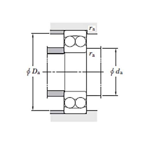 Self Aligning Ball Bearing Cylindrical Bore 1200 Series - AIMS Industrial Supplies