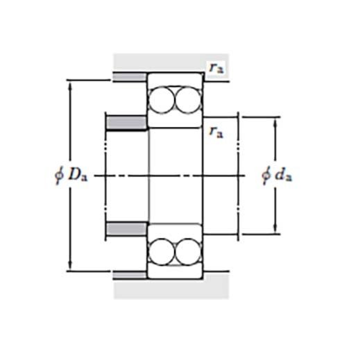 Self Aligning Ball Bearing Cylindrical Bore 2200 Series - AIMS Industrial Supplies