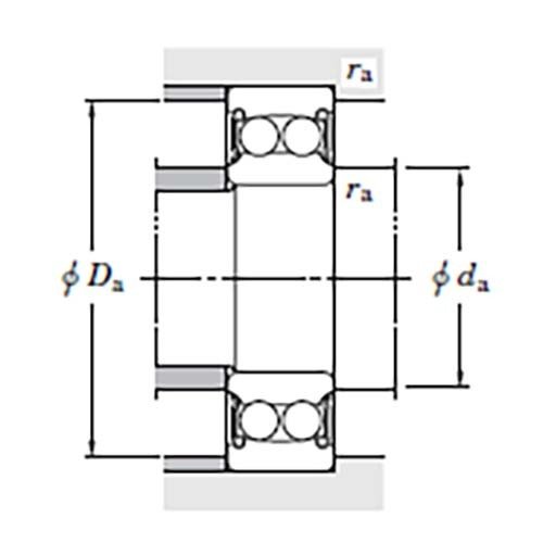 Self Aligning Ball Bearing Rubber Seals - AIMS Industrial Supplies