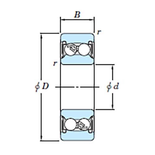 Self Aligning Ball Bearing Rubber Seals - AIMS Industrial Supplies