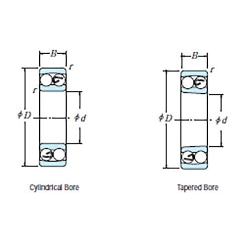 Self Aligning Ball Bearing Tapered Bore (C3) - AIMS Industrial Supplies