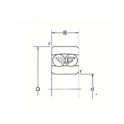 Self Aligning Bearing Parallel Bore - Metric2