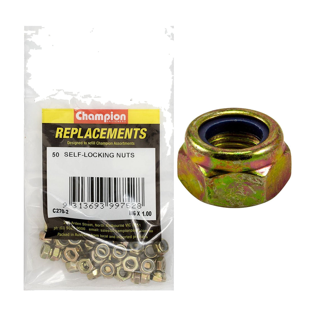 Self Locking Nut Assortment Refill