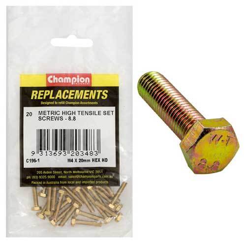 Set Screw High Tensile Assortment Refill - AIMS Industrial Supplies