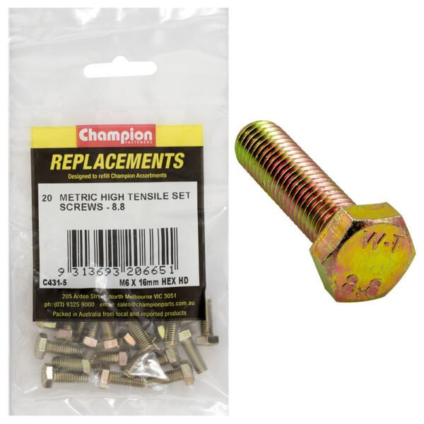 Set Screw Metric Assortment Refill (CA431) - AIMS Industrial Supplies