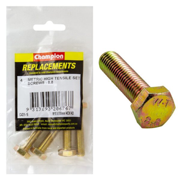 Set Screw Metric Assortment Refill (CA431) - AIMS Industrial Supplies