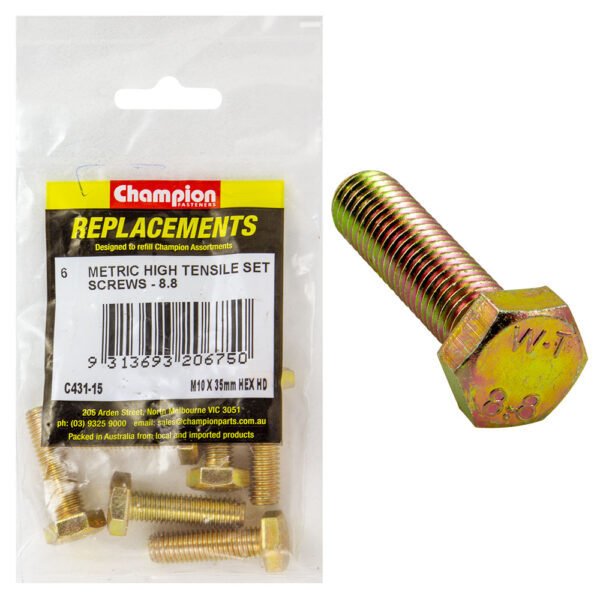 Set Screw Metric Assortment Refill (CA431) - AIMS Industrial Supplies