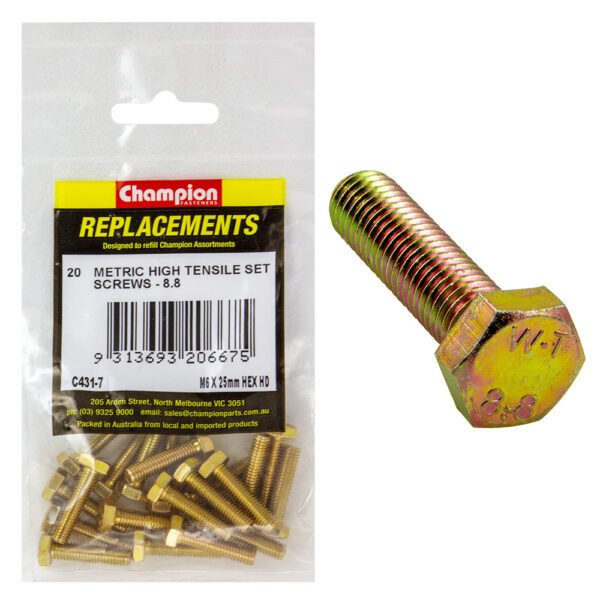 Set Screw Metric Assortment Refill (CA431) - AIMS Industrial Supplies