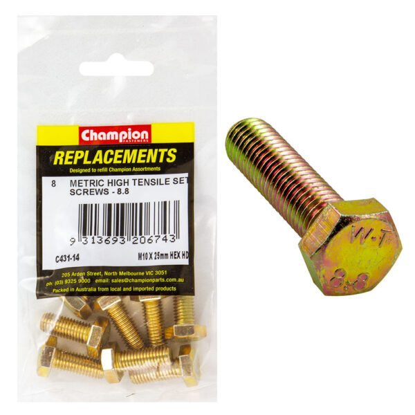 Set Screw Metric Assortment Refill (CA431) - AIMS Industrial Supplies
