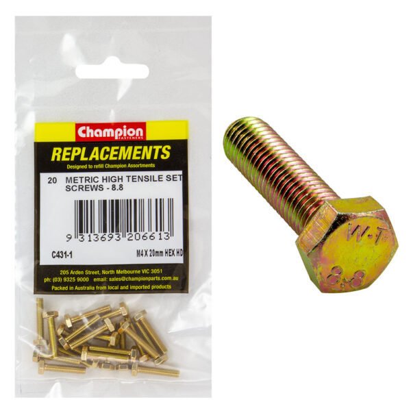 Set Screw Metric Assortment Refill (CA431) - AIMS Industrial Supplies