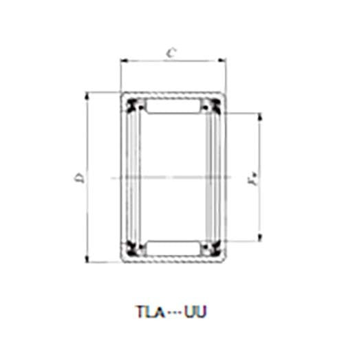 Shell Type Needle Roller Bearing With Seals - AIMS Industrial Supplies