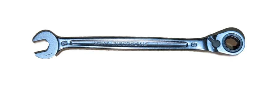 Sidchrome SID22362 8mm Ratcheting Combination (Open/Ring) Wrench - AIMS Industrial Supplies