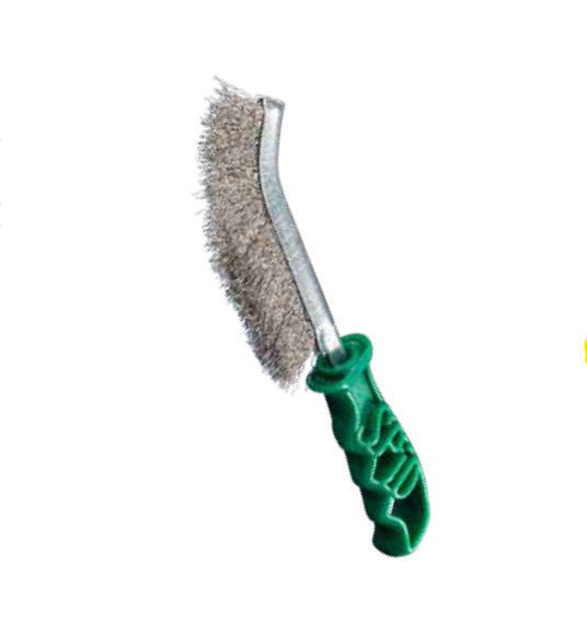 SIT SPID Stainless Steel Green Handle Brush SPIDSS - AIMS Industrial Supplies