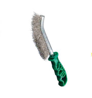 SIT SPID Stainless Steel Green Handle Brush SPIDSS1