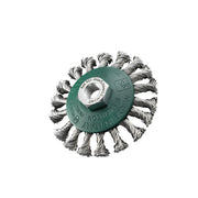 SIT Stainless Steel Twist Knot Conical Brush 95mm x M10  BCZ95.02SS1