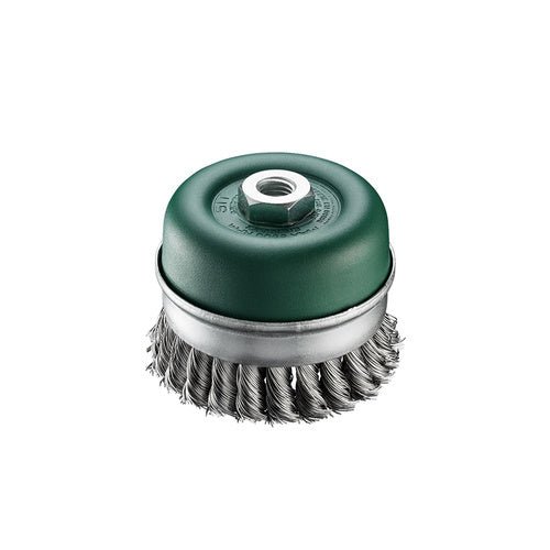 SIT Stainless Steel Twist Knot Cup Brush - AIMS Industrial Supplies