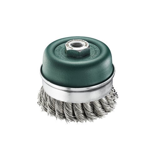 SIT Stainless Steel Twist Knot Cup Brush - AIMS Industrial Supplies