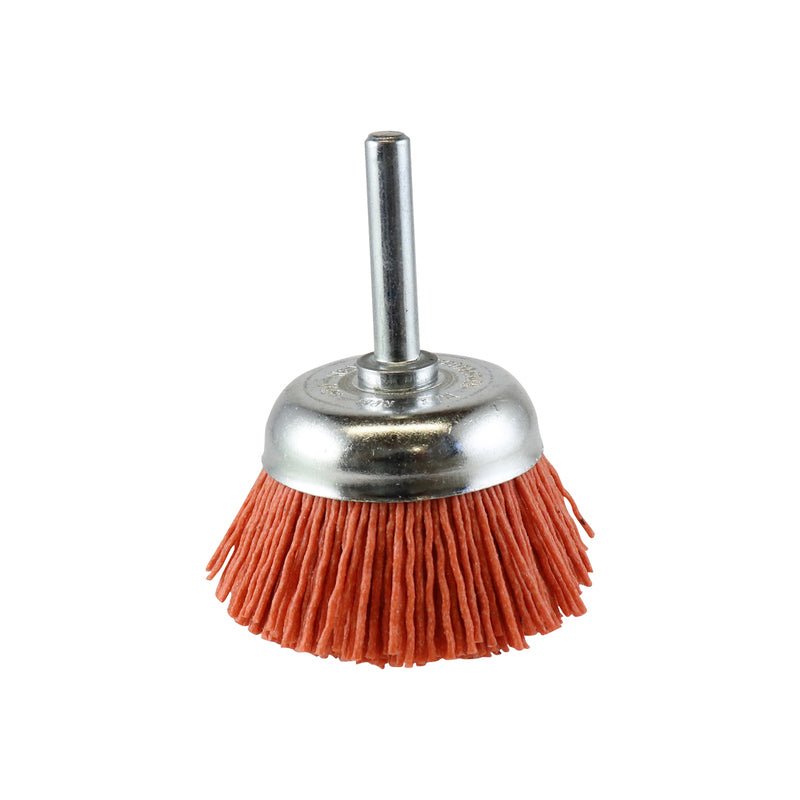 SIT Steel Abrasive Nylon Cup Brush 50mm x M6 BT50A - AIMS Industrial Supplies
