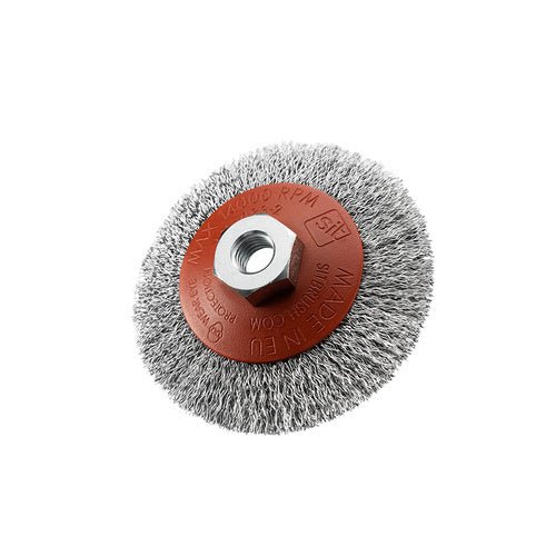 SIT Steel Crimped Conical Brush - AIMS Industrial Supplies
