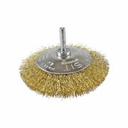 SIT Steel Crimped Conical Brush 95mm x M6 BC090G - AIMS Industrial Supplies