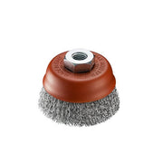 SIT Steel Crimped Cup Brush 75mm x M10 BT80.02 - AIMS Industrial Supplies
