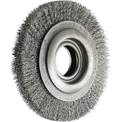 SIT Steel Crimped Wire Wheel  250 x 30mm Multibore 6253