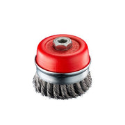 SIT Steel Twist Knot Cup Brush 105mm x M14 1 Row TU111 - AIMS Industrial Supplies