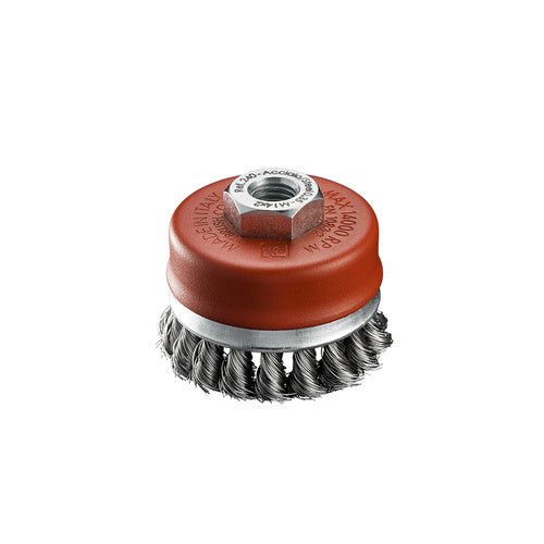 SIT Steel Twist Knot Cup Brush 70mm x M10 BTU71.02 - AIMS Industrial Supplies