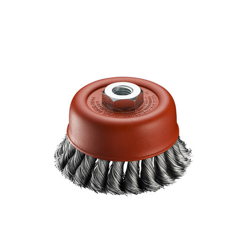 SIT Steel Twist Knot Cup Brush 70mm x M10  TZ70.02