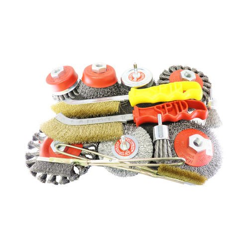 SIT Surface Prep Wire Brush Welders Kit, 14pieces - AIMS Industrial Supplies