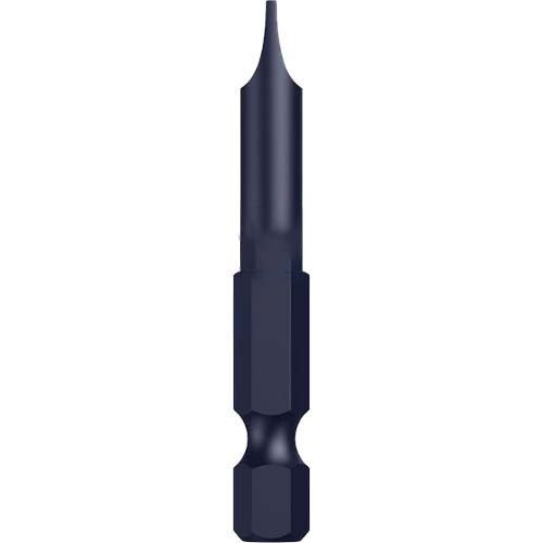 SL8 x 50mm Power Slotted Standard Drive Bit 1/4" S2 Alloy Steel  - Box of 25