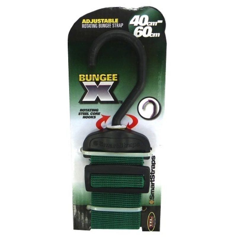 SmartStraps Bungee X Adjustable Cord Green 40 - 60cm