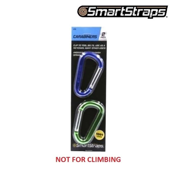 SmartStraps Carabiner Hook (Assorted Colour) - 2/Pack1