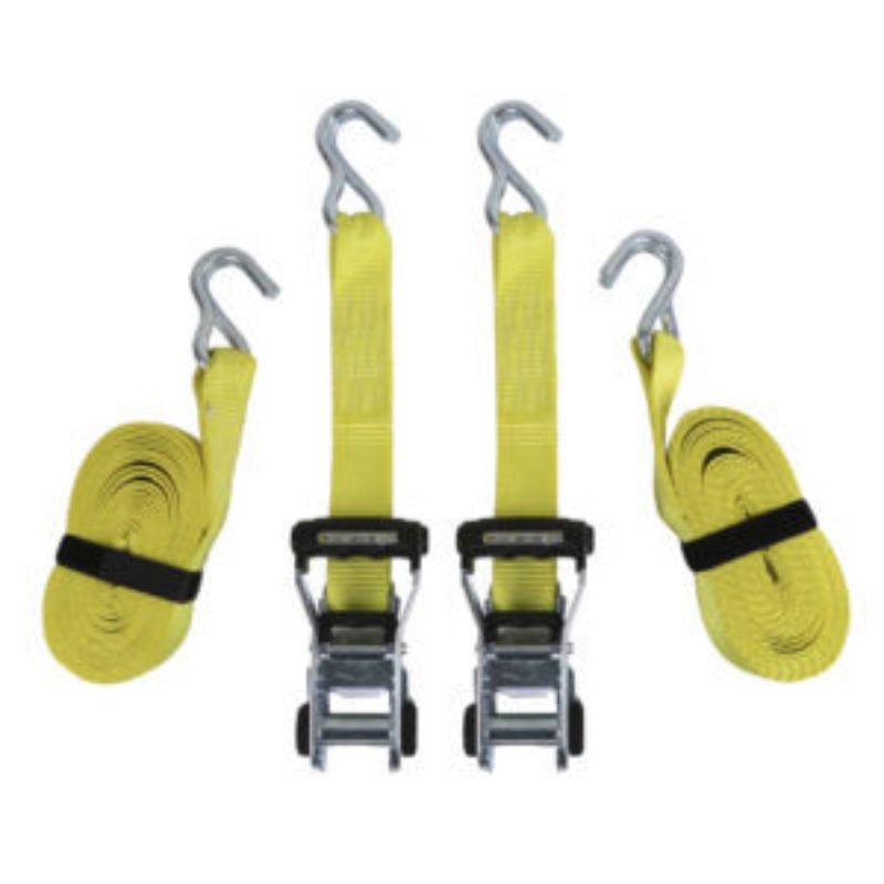 SmartStraps Commercial Ultra Long Ratchet Tie Down 6m x 1130kg LC - 2/Pack - AIMS Industrial Supplies