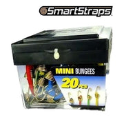 SmartStraps Mini Bungee Cord - 20 Pieces - AIMS Industrial Supplies