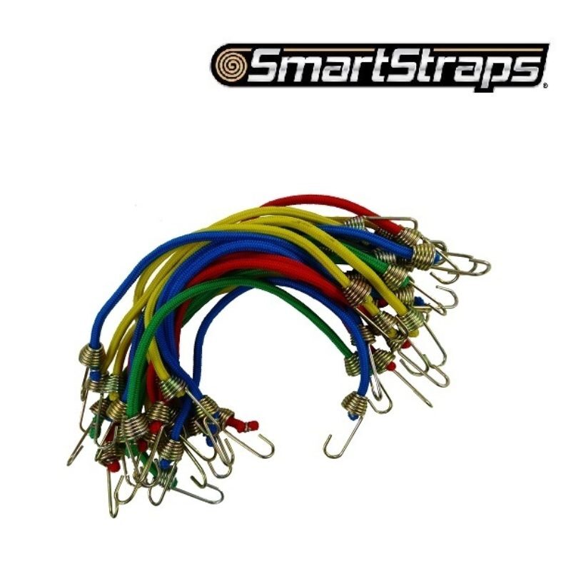 SmartStraps Mini Bungee Cord - 20 Pieces - AIMS Industrial Supplies
