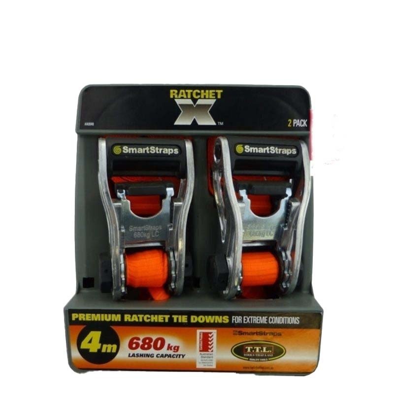 SmartStraps Ratchet X Tie Down Strap - Standard - AIMS Industrial Supplies