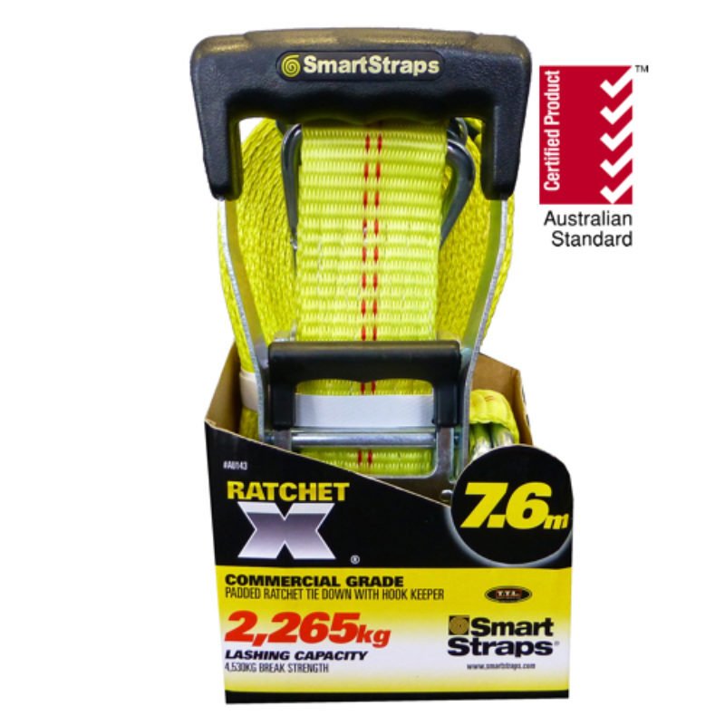SmartStraps Ratchet X Tie Down Strap - Standard - AIMS Industrial Supplies