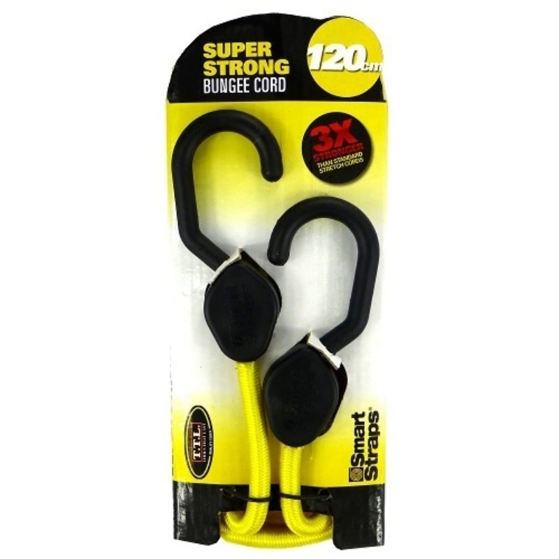 SmartStraps Super Strong Bungee Cord Yellow 120cm