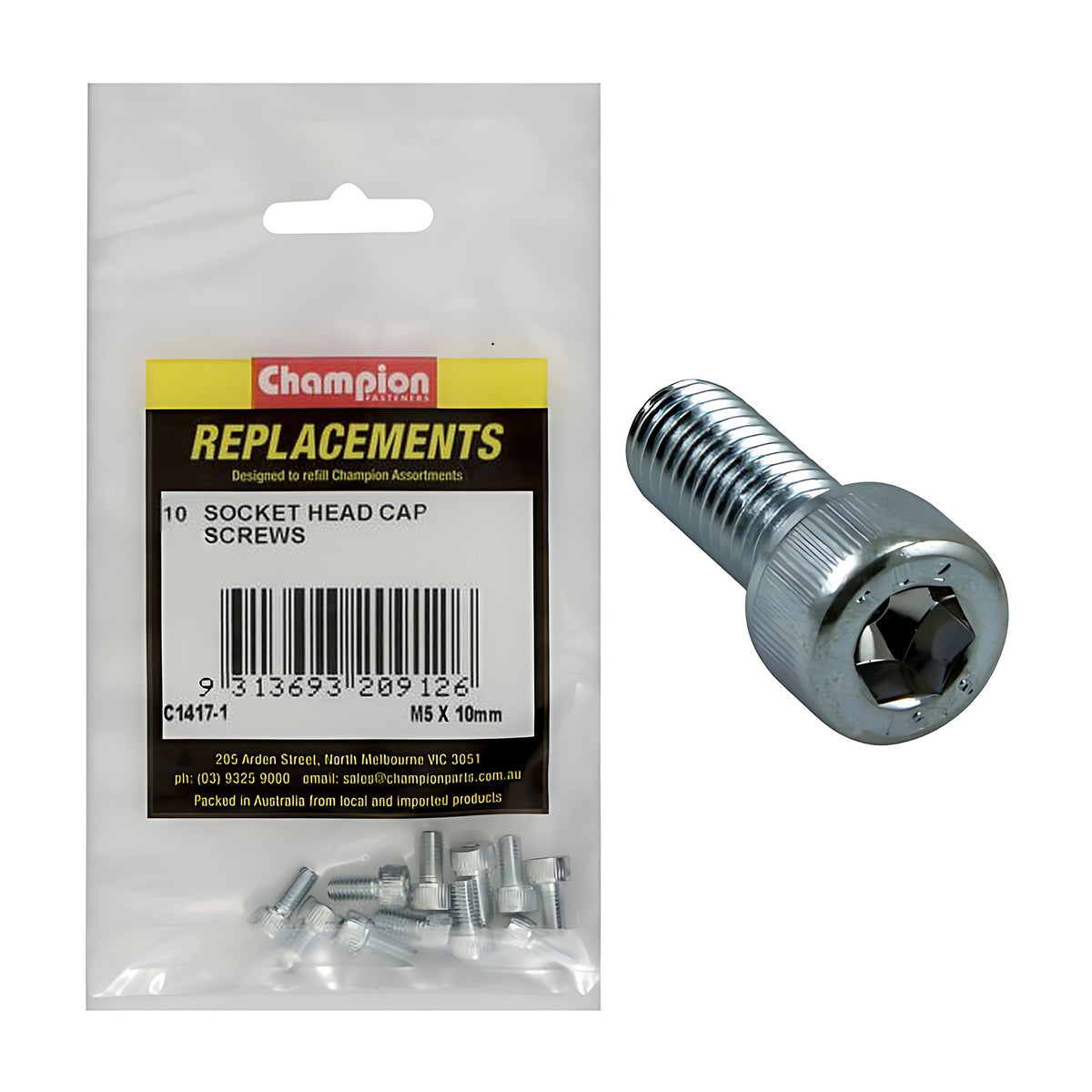 Socket Head Cap Screw Assortment Refill