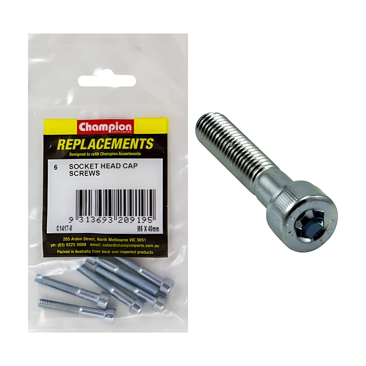 Socket Head Cap Screw Assortment Refill