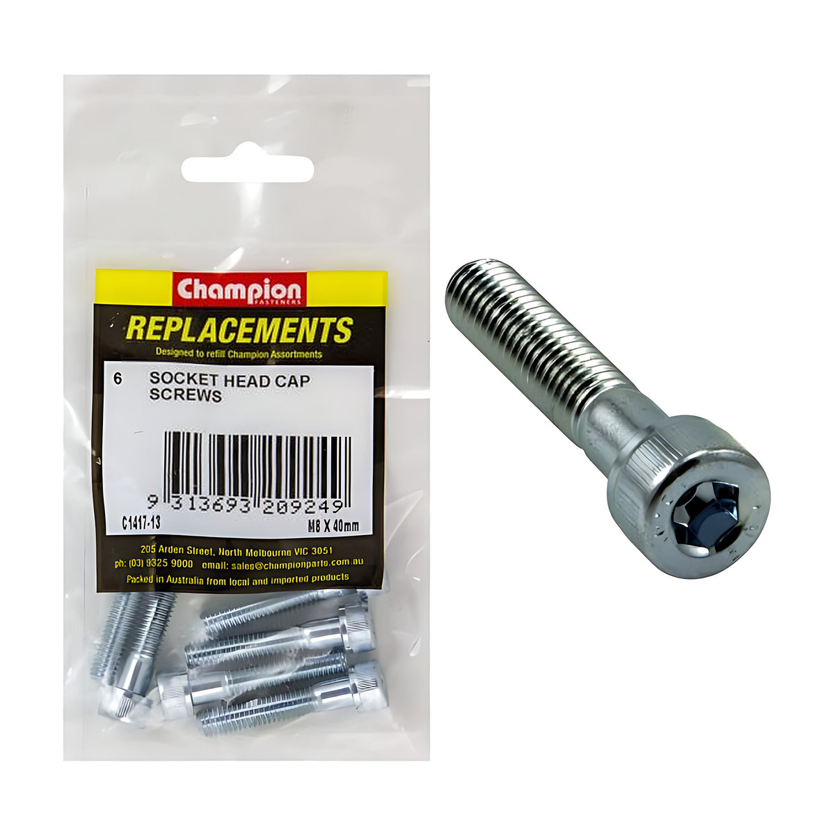 Socket Head Cap Screw Assortment Refill