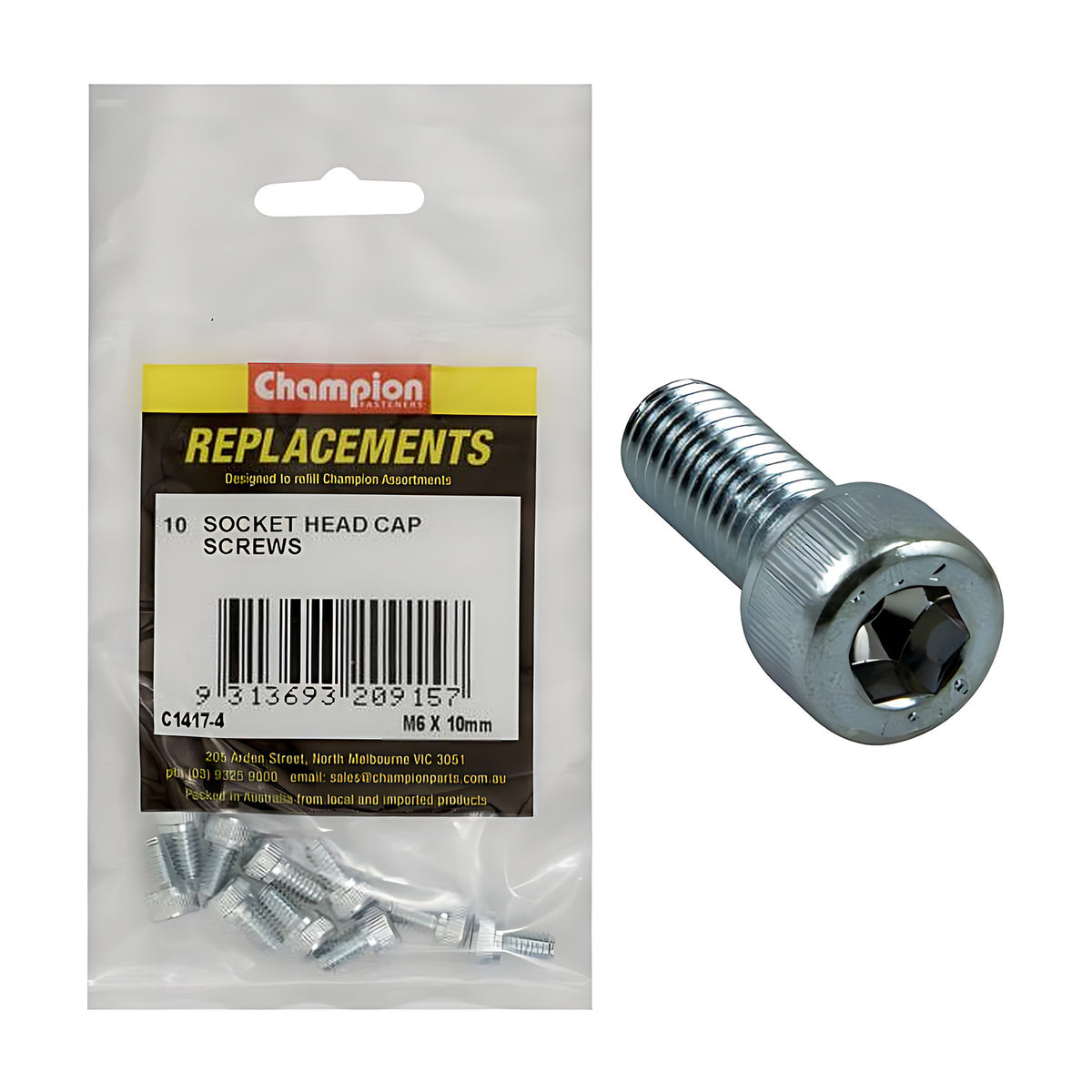 Socket Head Cap Screw Assortment Refill