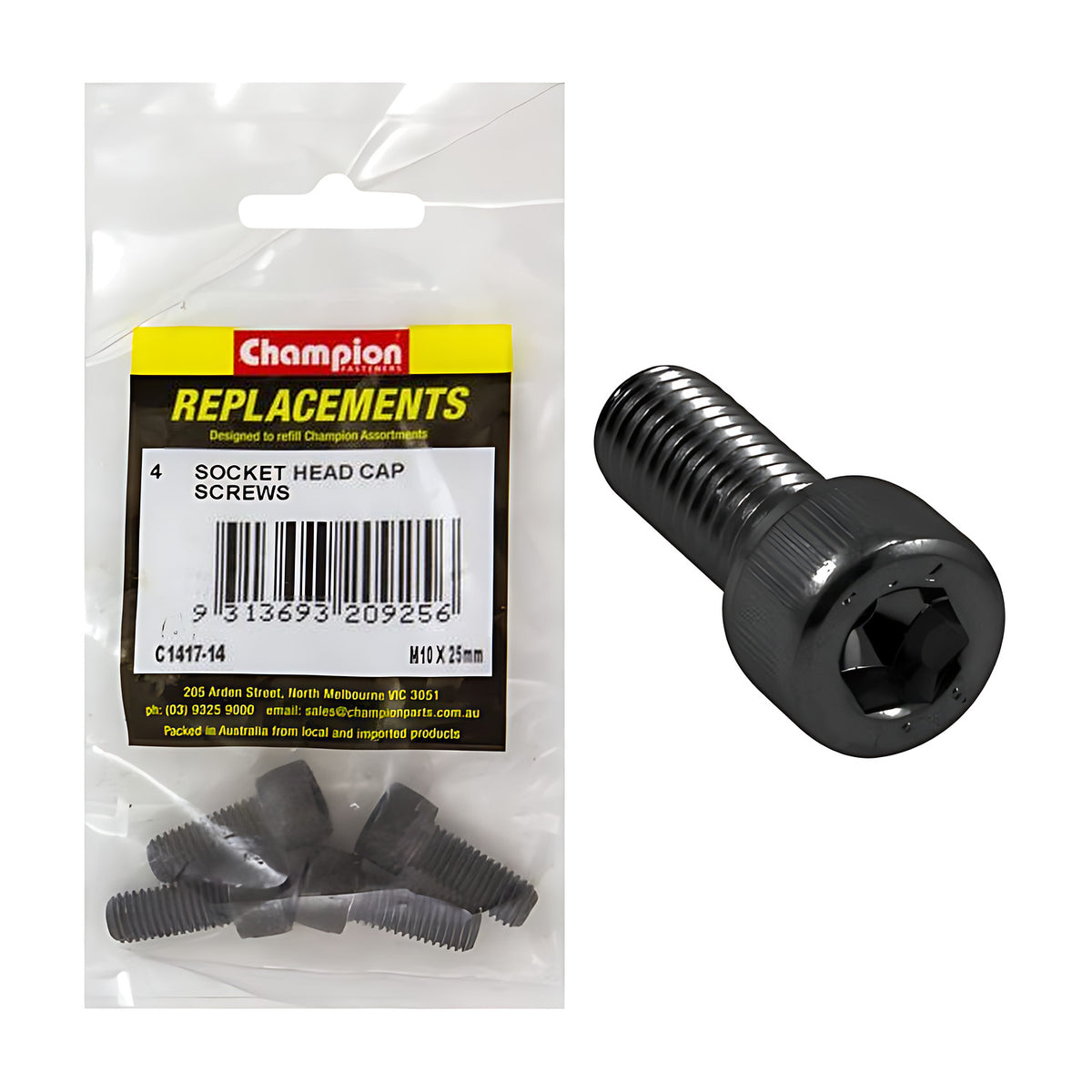 Socket Head Cap Screw Assortment Refill