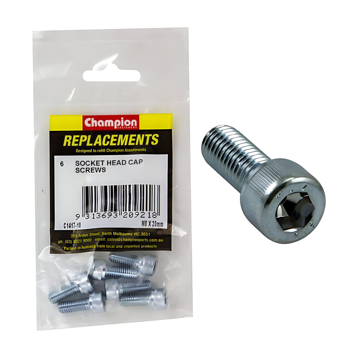 Socket Head Cap Screw Assortment Refill